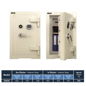 2085M KE Yüksek Güvenlikli Çelik Kasa